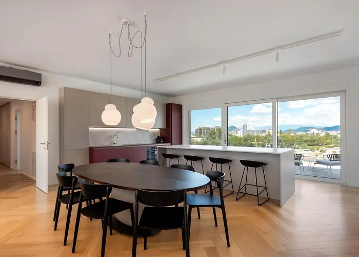 Modern Three-bedroom Masarykova With Private Parking 公寓