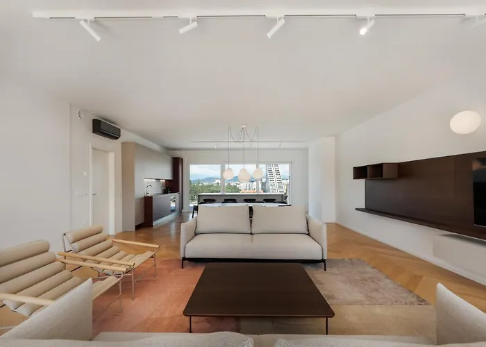 Modern Three-bedroom Masarykova With Private Parking 公寓